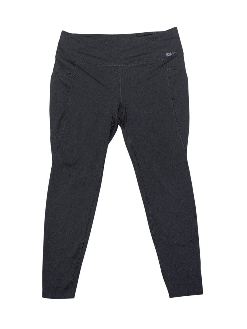 Eddie Bauer Black Leggings Two Zip Pockets Women's Size XL